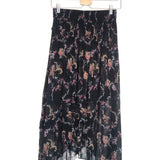 Black Floral Print LILIESPE Skirt / IRO - Size 34