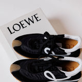 Black FLOW RUNNER Nylon and Suede Sneakers / LOEWE - Size 39