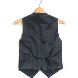 Black GELSO Fitted Waistcoat Vest / THE FRANKIE SHOP - Size XS