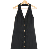 Black GELSY Dress with Tailored Collar / BA&SH - Size 1