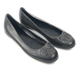 Black GG Inlerlocking Ballerina Flats / GUCCI - Size 38