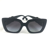 Black Gradient Square Sunglasses / CHANEL
