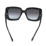 Black Gradient Square Sunglasses / CHANEL