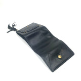 Black Grain Leather JERRY PM Wallet / JEROME DREYFUSS