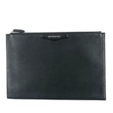 Black Grained Leather ANTIGONA Pouch / GIVENCHY