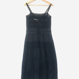 Black HALLIDAY Lace Trim Slip Dress / ZIMMERMANN - Size 0