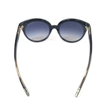 Black ICON Round Sunglasses / TOM FORD
