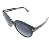 Black ICON Round Sunglasses / TOM FORD