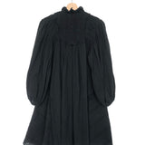 Black ISMA Long Sleeves Mini Dress / ISABEL MARANT ETOILE - Size 36