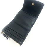 Black JERRY PM Grain Leather Wallet / JEROME DREYFUSS