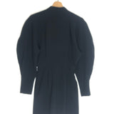 Black JIJI Pleated Crepe Mini Dress / IRO - Size 36