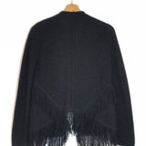 Black Knitted Open Cardigan / MAJE - Size 1