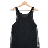 Black Lace Sleeveless Top / CHLOE - Size 36