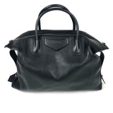 Black Large ANTIGONA Soft Leather Bag / GIVENCHY