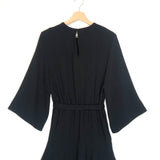 Black LAYER Long Sleeves  Mini Dress (+ belt) / IRO - Size 34