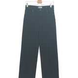 Black LE SLIM PALAZZO Wide-leg High-rise Jeans / FRAME - Size 28