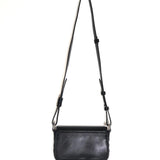 Black LE ZAZI Vintage Patent Crossbody Bag / ZADIG & VOLTAIRE