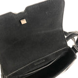 Black LE ZAZI Vintage Patent Crossbody Bag / ZADIG & VOLTAIRE