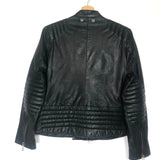 Black Leather LUXY Biker Jacket / ZADIG & VOLTAIRE - Size M