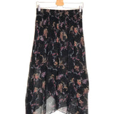 Black LILIESPE Floral Print Skirt / IRO - Size 34