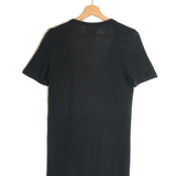Black Linen Short Sleeves Tee / ISABEL MARANT ETOILE - Size XS