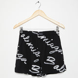 Black Logo Pyjama Shorts / BALENCIAGA - Size 34