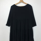 Black Long Sleeves Mini Dress - model STINSON / BA&SH - Size 3