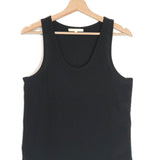 Black LUNCHA Silk Sleeveless Top / MAJE - Size 1
