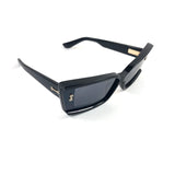 Black LYNX Acetate Cat-Eye Frame Sunglasses / AKONI