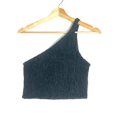 Black MANOA Asymmetric Smocked Top / FAITHFULL THE BRAND - Size M