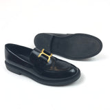 Black MARCIE Leather Loafers / CHLOE - Size 37