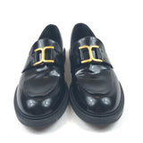 Black MARCIE Leather Loafers / CHLOE - Size 37