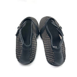 Black Mesh MODESTY-M Buckle Strap Ballerinas / FOZAZA X STEVE MADDEN - Size 40