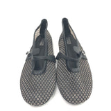 Black Mesh MODESTY-M Buckle Strap Ballerinas / FOZAZA X STEVE MADDEN - Size 40