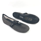 Black Mesh MODESTY-M Buckle Strap Ballerinas / FOZAZA X STEVE MADDEN - Size 40