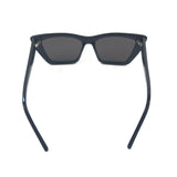 Black MICA Cat Eye Acetate Sunglasses / SAINT LAURENT