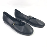 Black MODESTY Buckle Strap Ballerinas / FOZAZA X STEVE MADDEN - Size 40