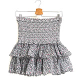 Black NAOMI Floral Printed Mini Skirt / ISABEL MARANT ETOILE - Size 38