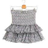 Black NAOMI Floral Printed Mini Skirt / ISABEL MARANT ETOILE - Size 38