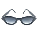 Black NIKKI 90's Geometric Frame Sunglasses / RENDEL