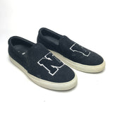 Black NY Felt Slip On Sneakers / JOSHIUA SANDERS - Size 39