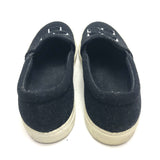 Black NY Felt Slip On Sneakers / JOSHIUA SANDERS - Size 39