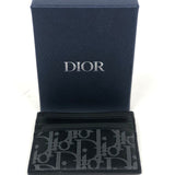 Black Oblique Galaxy Leather Card Holder / DIOR