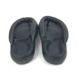 Black ORENE Leather Flatform Thong Sandals / ISABEL MARANT - Size 37