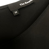 Black Oversized Slip Mini Dress / THE KOOPLES - Size 36