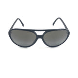 Black PILOT Acetate Sunglasses / CHANEL