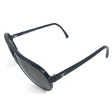 Black PILOT Acetate Sunglasses / CHANEL