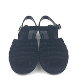 Black POSSESSION Velvet II Sandals / MELISSA - Size 38