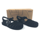 Black POSSESSION Velvet II Sandals / MELISSA - Size 38