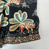 Black Printed Boxer Shorts / POUPETTE ST. BARTH - Size S